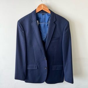 40R J.Crew Ludlow Wool Blazer - Navy